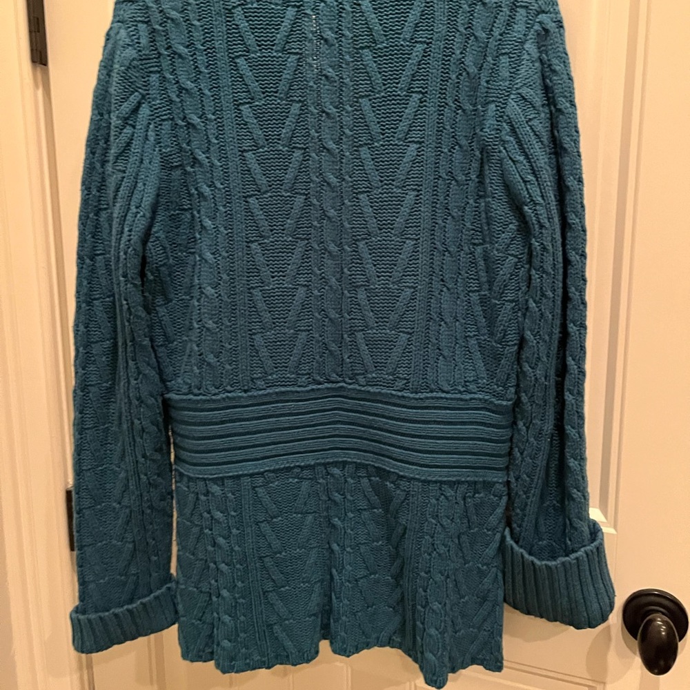 Josephine Chaus Sweater Teal Blue